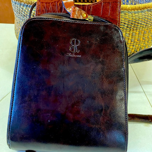 louis vuitton backpack red Louis Vuitton Sorbonne Monogram Empreinte Leather Backpack